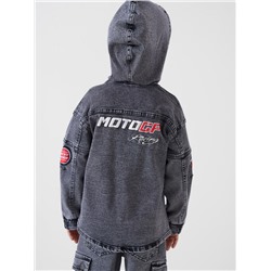 Куртка текстильная джинсовая для мальчиков