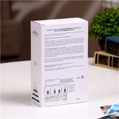 Диффузор открытка ароматическая Just for You «Весенний сад», 50 мл