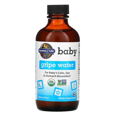 Garden of Life, Baby, Gripe Water, 4 fl oz ( 120 ml)