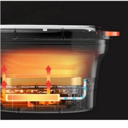 Гидромассажная ванночка для ног подогрев воды электрическая 220V