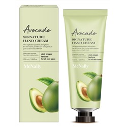 MCNALLY - КРЕМ ДЛЯ РУК С ЭКСТРАКТОМ АВОКАДО AVOCADO SIGNATURE HAND CREAM, 100 МЛ
