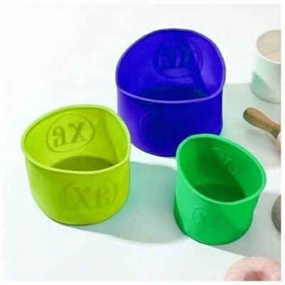 набор Формы для куличей пасхальный силиконовые (3шт)