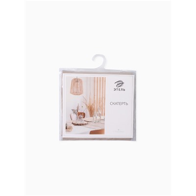 Скатерть «Этель» Kitchen, 150×110 см, бежевая, 100% хлопок, саржа 220 г/м²