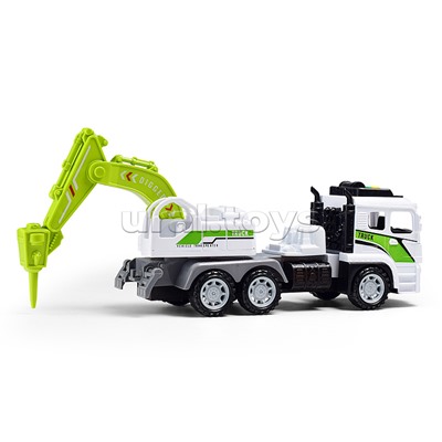 Машина "СтройЛидер" (свет, звук) в коробке