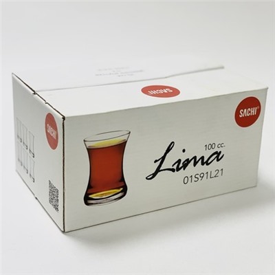 01S91L21 Набор стаканов LIMA  из 6 шт., емк.100 мл (х12)