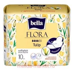 Прокладки Bella Flora Tulip с ароматом тюльпана 10 шт BE-012-RW10-097