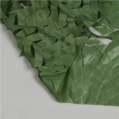 Сетка маскировочная, 5×2 м, одинарная, тёмно-зелёная, Greengo