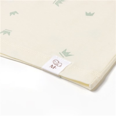 Лонгслив детский MINAKU, рост 68-74 см, молочный