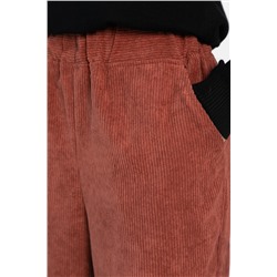 Брюки вельветовые Динара (коричневые) Б14630-39М