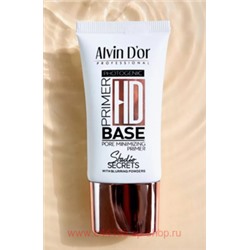 Alvin D`or База под макияж матирующая Hd primer base 25 мл AV-66