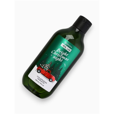 Новогодний подарочный набор косметики Bright Christmas night: гель для душа, 300 мл и бомбочки для ванны, 4×40 г, URAL LAB