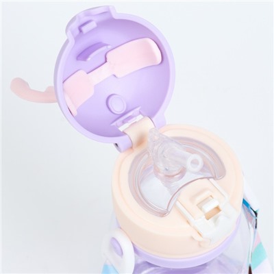 Бутылка для воды, 600 мл, «Единорог»