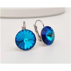 Серьги с кристаллами Swarovski