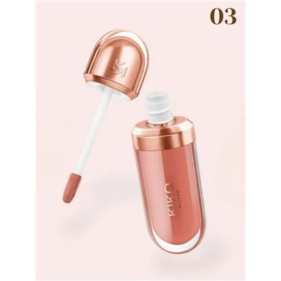 УВЛАЖНЯЮЩИЙ БЛЕСК ДЛЯ ГУБ С 3D ЭФФЕКТОМ GOLDEN OASIS 3D HYDRA LIPGLOSS №03