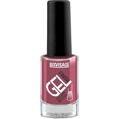 LUX visage GEL finish №14  9г/6 темный пепельно-роз