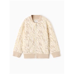 Бомбер детский MINAKU Nature, рост 68-74 см, бежевый