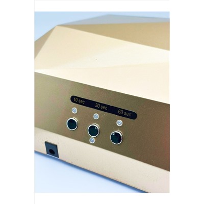 Nail Art LED-лампа для ногтей, 54 Вт, золотой матовый KRISTALLER, 1214984