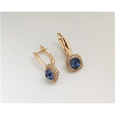 Серьги с кристаллами Swarovski