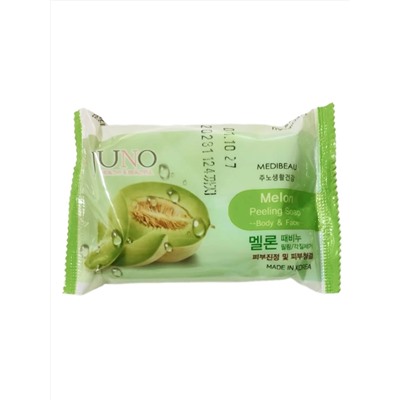 MEDIBEAU Косметическое пилинг-мыло для лица и тела с экстрактом дыни / Melon Peeling Soap, 150 г 25401