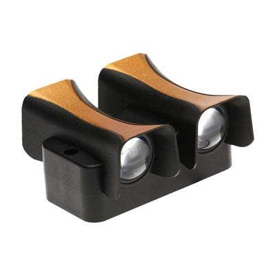 Светильник фасадный «Элегант», 4 Вт, 3000К, 2 луча, IP65, 220 В, пластиковый корпус, чёрный, свечение тёплое белое