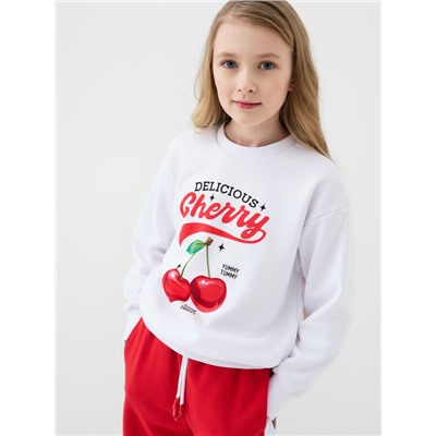 Толстовка трикотажная для девочек