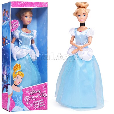 Кукла 29 см озвуч. Золушка (руки и ноги сгибаются, в коробке)