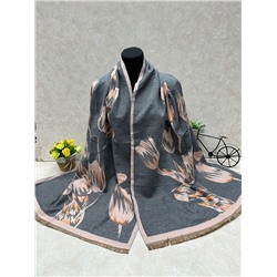 Мягкий палантин из кашемира мультицвет