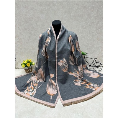 Мягкий палантин из кашемира мультицвет