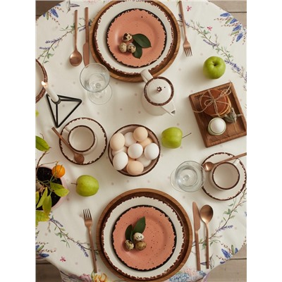 Скатерть «Этель» Spring easter d=149 см ±3 см, 100% хлопок, саржа 190 г/м²