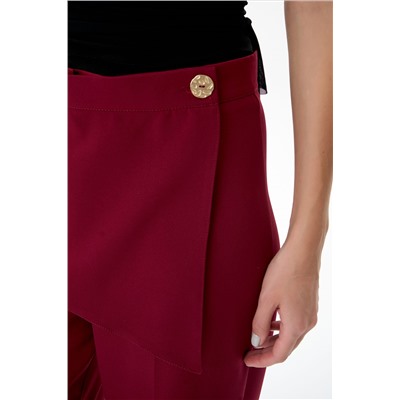Брюки Агния (бордовый)