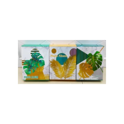 Фотоальбом 80 фото 10x15 Монстера / 9568 /уп 48/