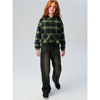 Рубашка текстильная для девочек