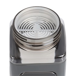 Спортивная бутылка для воды «Гава», 700 мл, 23×7 см, серая