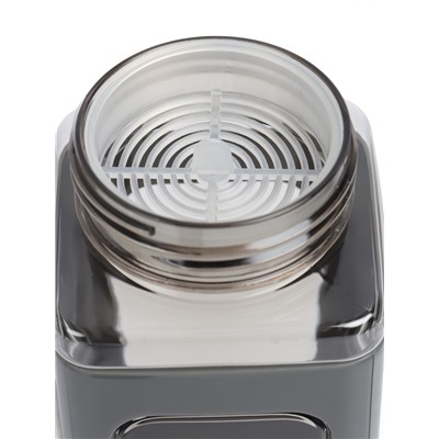 Спортивная бутылка для воды «Гава», 700 мл, 23×7 см, серая