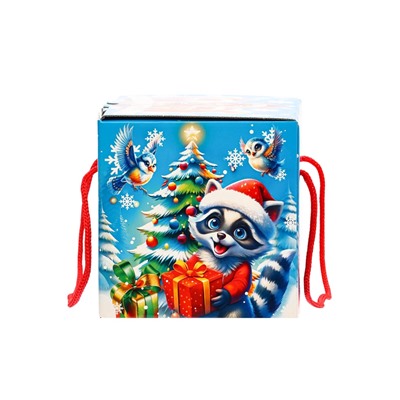 Сладкий новогодний подарок «Еноты и друзья», детский, 1000 г