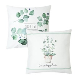 Комплект наволочек декоративных «Этель» Eucalyptus, 48×48 см - 2 шт., хлопок 100%