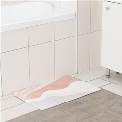 Коврик для ванной и туалета Доляна «Песок», 40×60 см