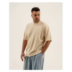 Футболка мужская MINAKU, размер XL, бежевая