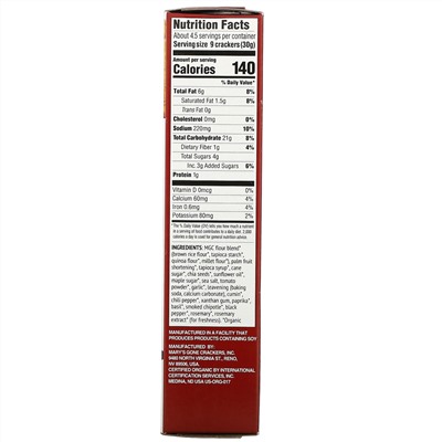 Mary's Gone Crackers, Real Thin Crackers, Chipotle,  5 oz (142 g)