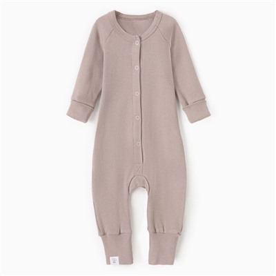 Комбинезон детский MINAKU, рост 80-86 см, коричневый