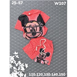 Костюм W107 красный