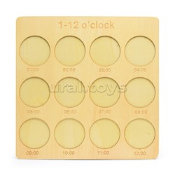 Игра развивающая "Часики"