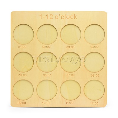Игра развивающая "Часики"