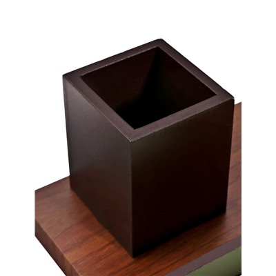 Набор настольный органайзер 33×23×11 см, 4 предмета, офисный