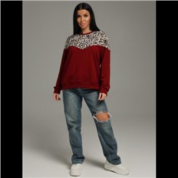 Свитшот Саманта (Бордо)