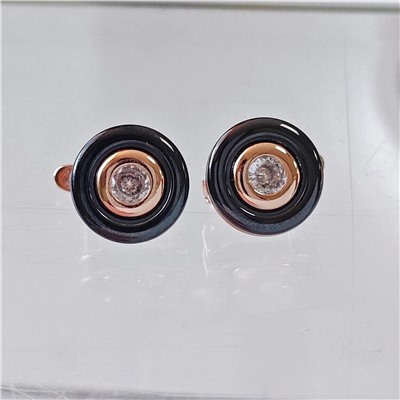 Серьги с керамикой