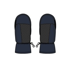 Варежки текстильные для мальчиков