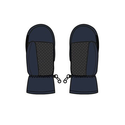 Варежки текстильные для мальчиков