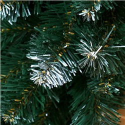 Венок новогодний d=60 см «Премиум», с белыми кончиками