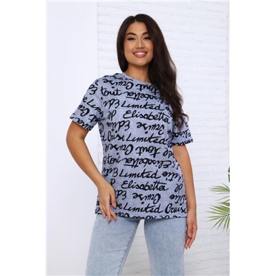 032.1 Футболка женская (Голубой)